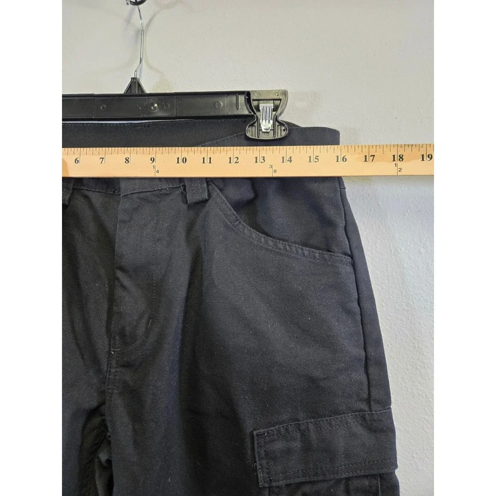 Red Kap Workwear Utility Cargo Pants Black Straight Leg 32x30